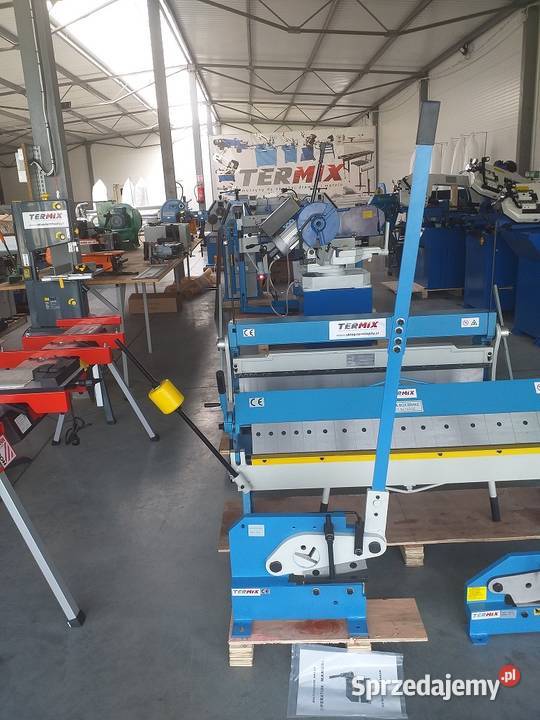 Nożyce do blachy płaskowników i profili PBS8 mazowieckie