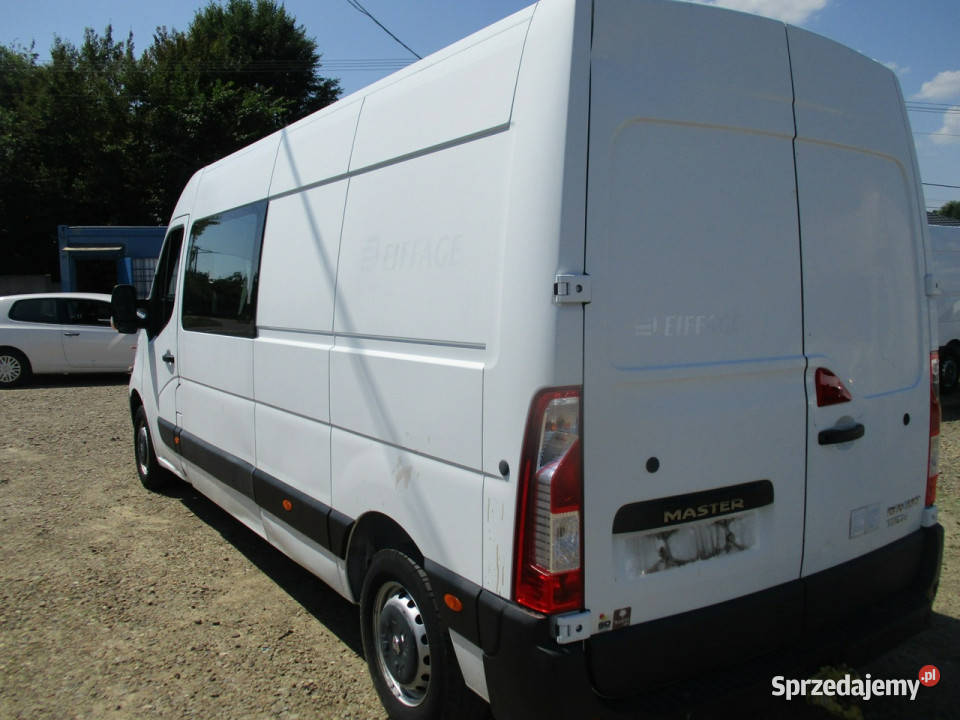 Renault Master L3H2 23 DCI 130 brygadówka 7 osób