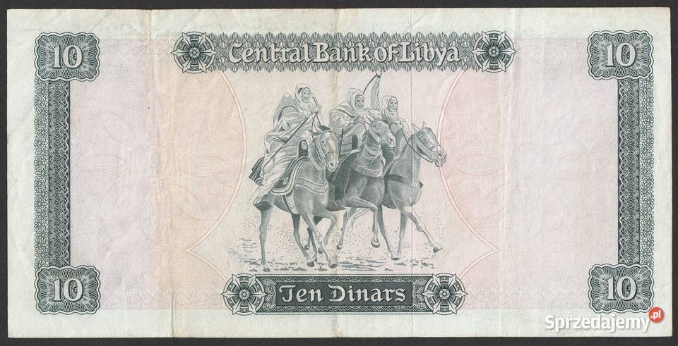 LIBIA 10 DINARÓW 1972 EL MUKHTAR łódzkie Łódź sprzedam