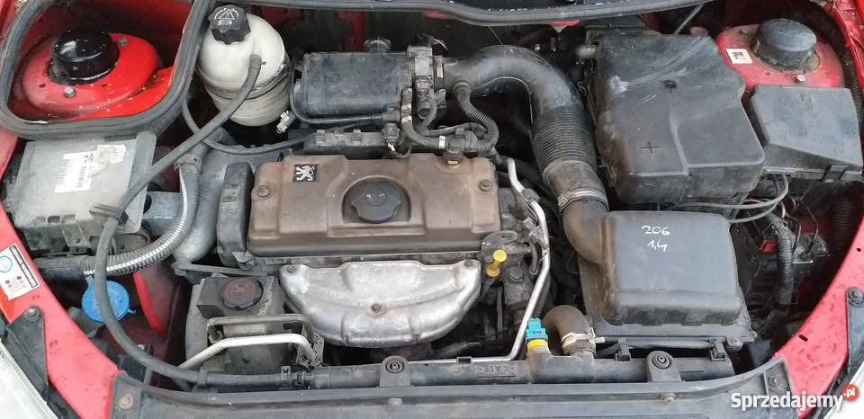 Peugeot 206 automat 14 B 75 Hatchback 206 Łubniany