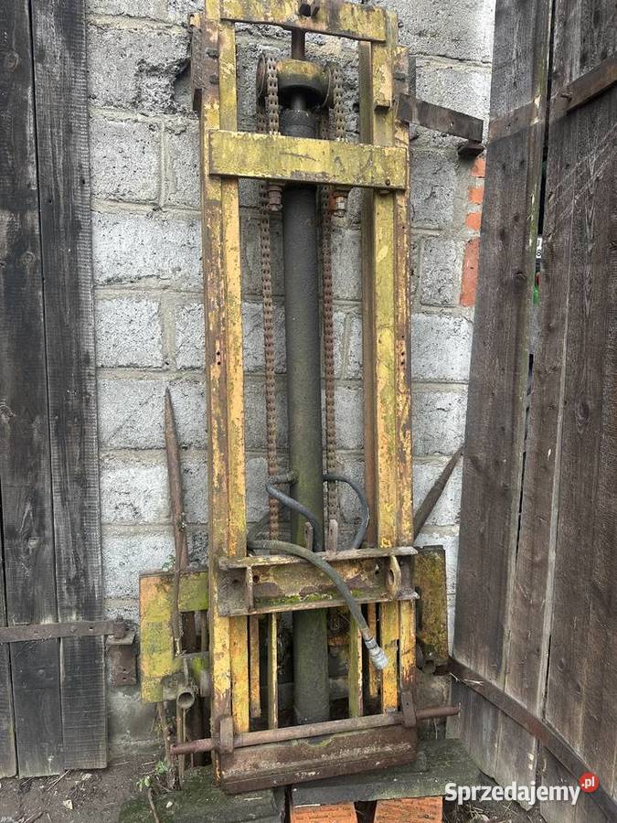 Maszt do wózka widłowegociągnika Poręba