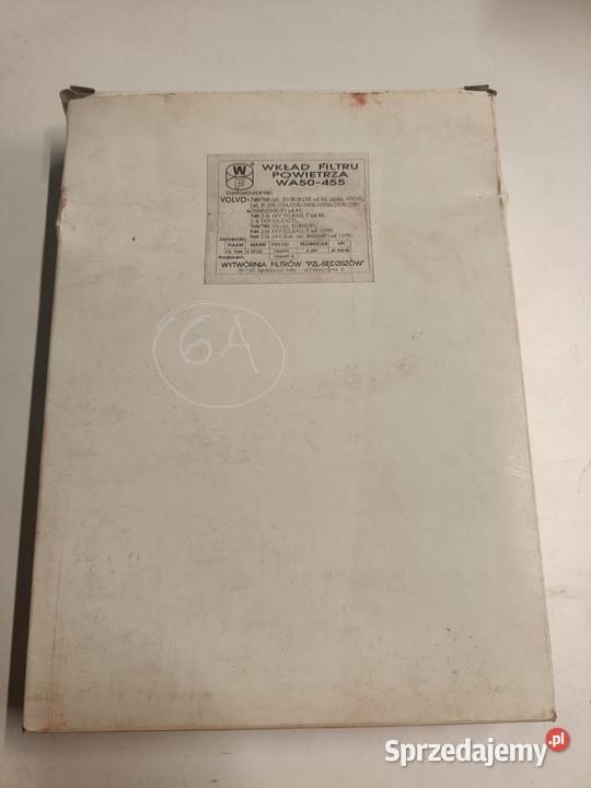 FILTR POWIETRZA Volvo 740 760 780 940 960 osobowe Powietrza lubelskie