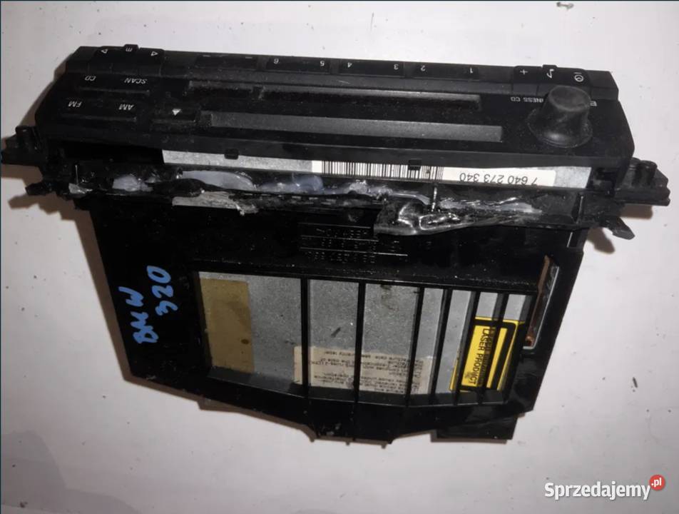 Radio fabryczne BMW E320 osobowe wielkopolskie Ostrów Wielkopolski