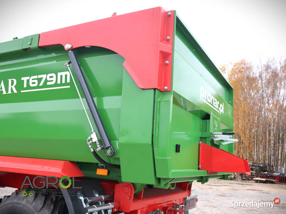 Przyczepa Pronar dwu osiowa T6532 6t PT606 PT608 Wróblewo