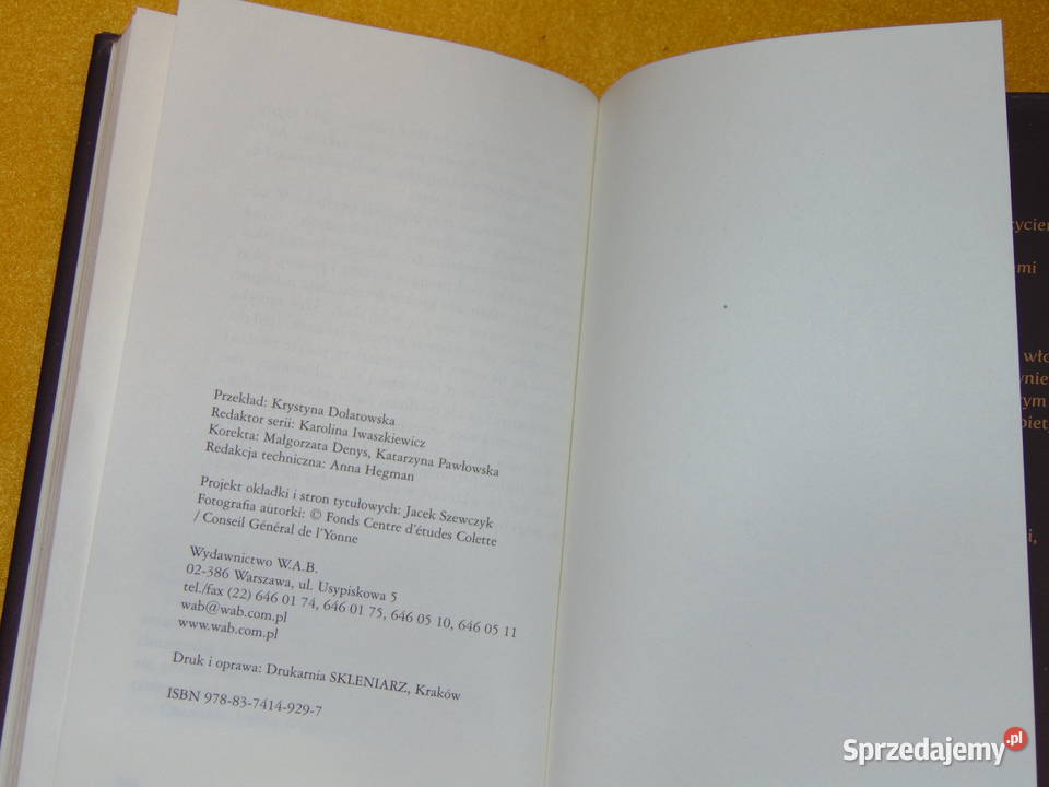 Klaudyna w szkole Sidonie Gabrielle Colette lubelskie