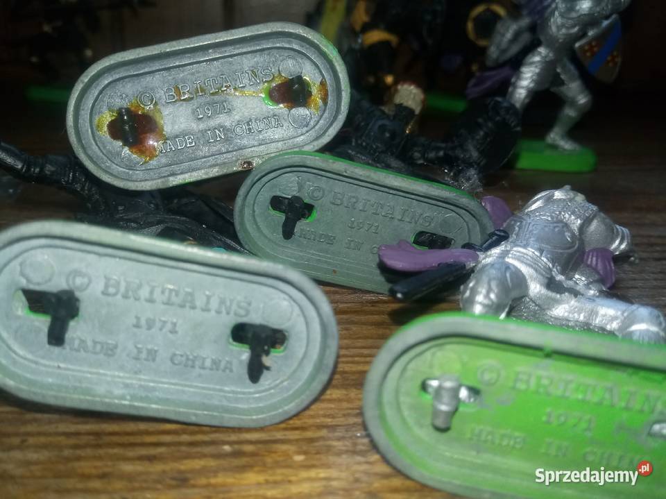 Figurki rycerze Britains England China 12 mazowieckie Warszawa sprzedam