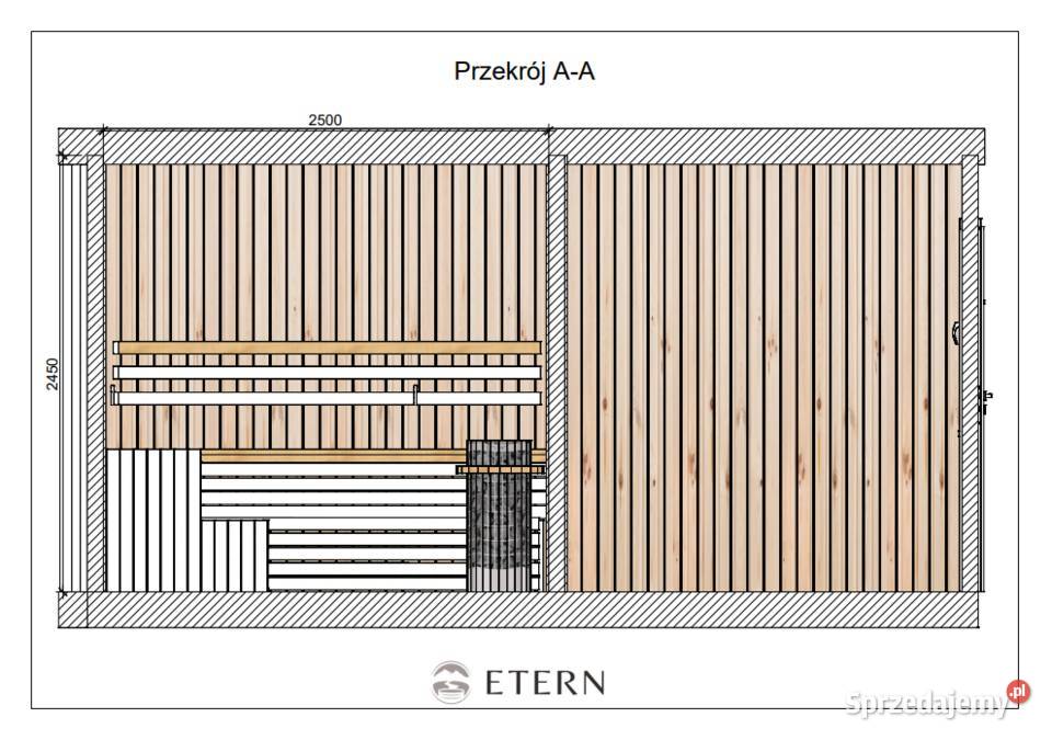 Sauna ogrodowa premium domek gospodarczy na Nowy Targ