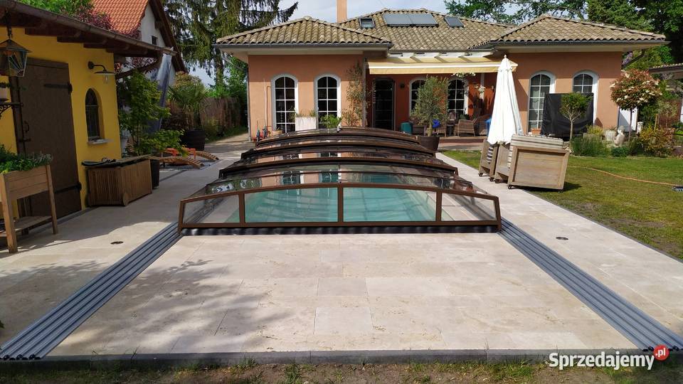 Zadaszenie basenowe basenu 370 x 1050 x 80 sprzedam