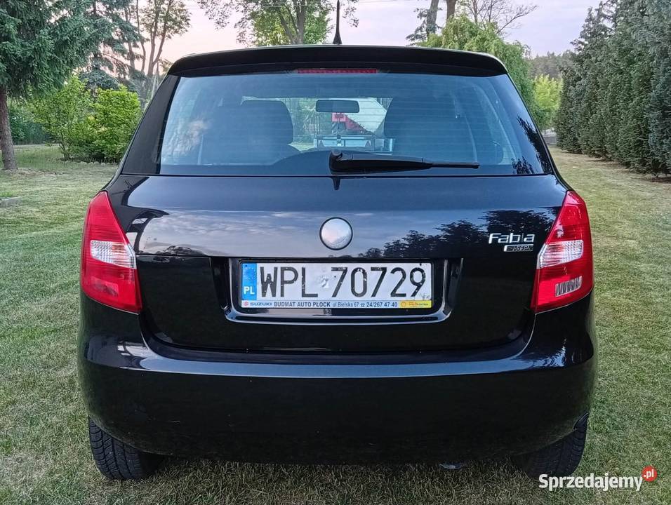 Skoda Fabia II 12 benzyna LPG Sprawna bluetooth Fabia Gostynin