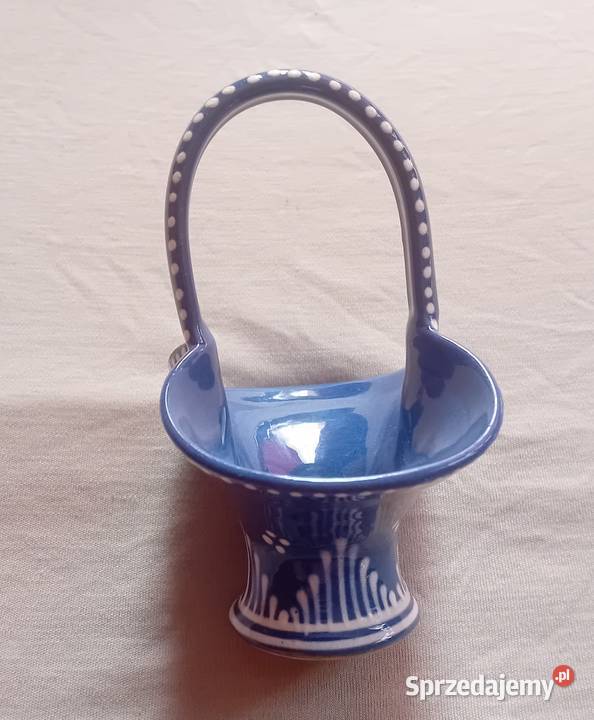 Ceramiczny koszyczek Arnold KohrenSachsen wielkopolskie