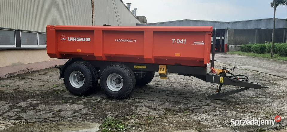 Przyczepa Ursus TandemT041 skorupa 7 ton Szczecinek sprzedam