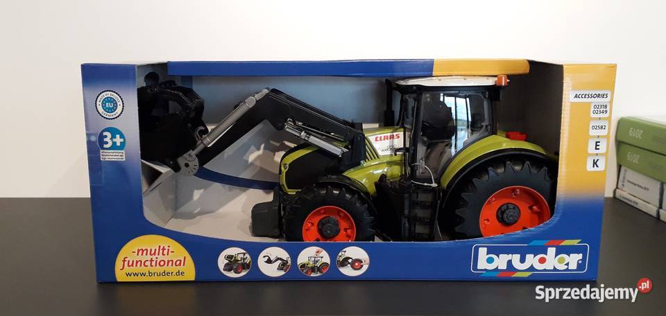 Bruder Ciągnik Claas Axion 950 z ładowczoł Drzonek sprzedam
