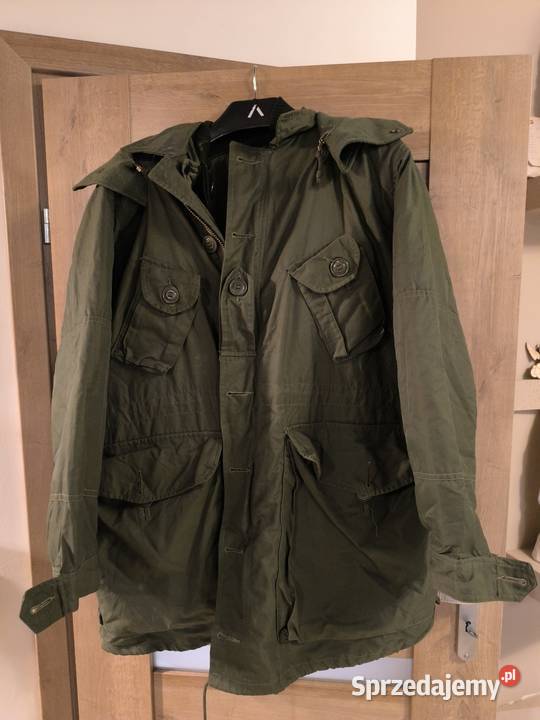 Kurtka wojskowa amerykańska M71 Kaptur Kurtki i płaszcze Zebrzydowice