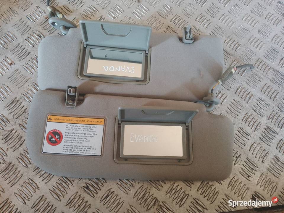 Słonecznik daszek prawy lewy komplet Chevrolet sprzedam