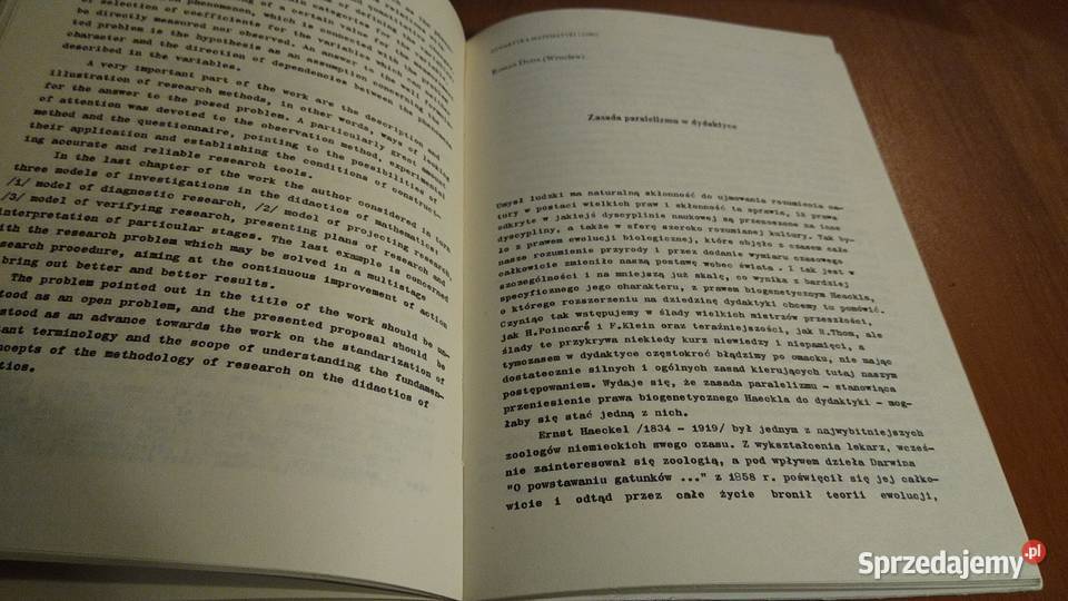 Podstawowe zagadnienia dydaktyki matematyki Tom Gdańsk