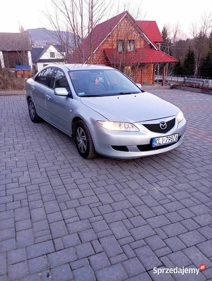 Mazda 6 20 Bęzyna 141 srebrny Limanowa