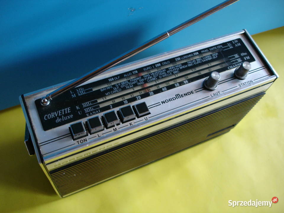 Radio NORDMENDE CORVETTE de luxe Zielona Góra