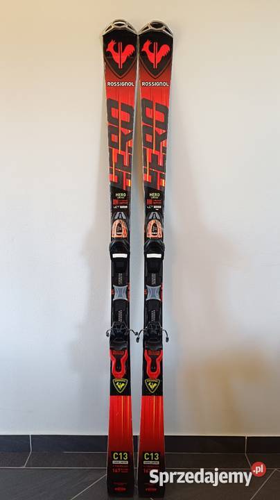 Rossignol Hero Limited 167 r13m Narty Małe Ciche