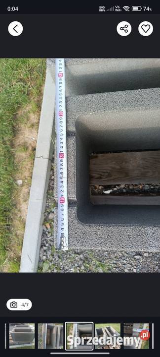 Gazony doniczki na kwiaty Wyposażenie wnętrz Markowa