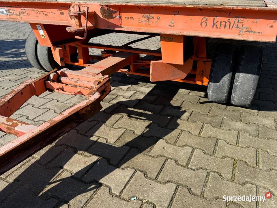 Przyczepa platforma wózek do przewożenia Zdziechowice