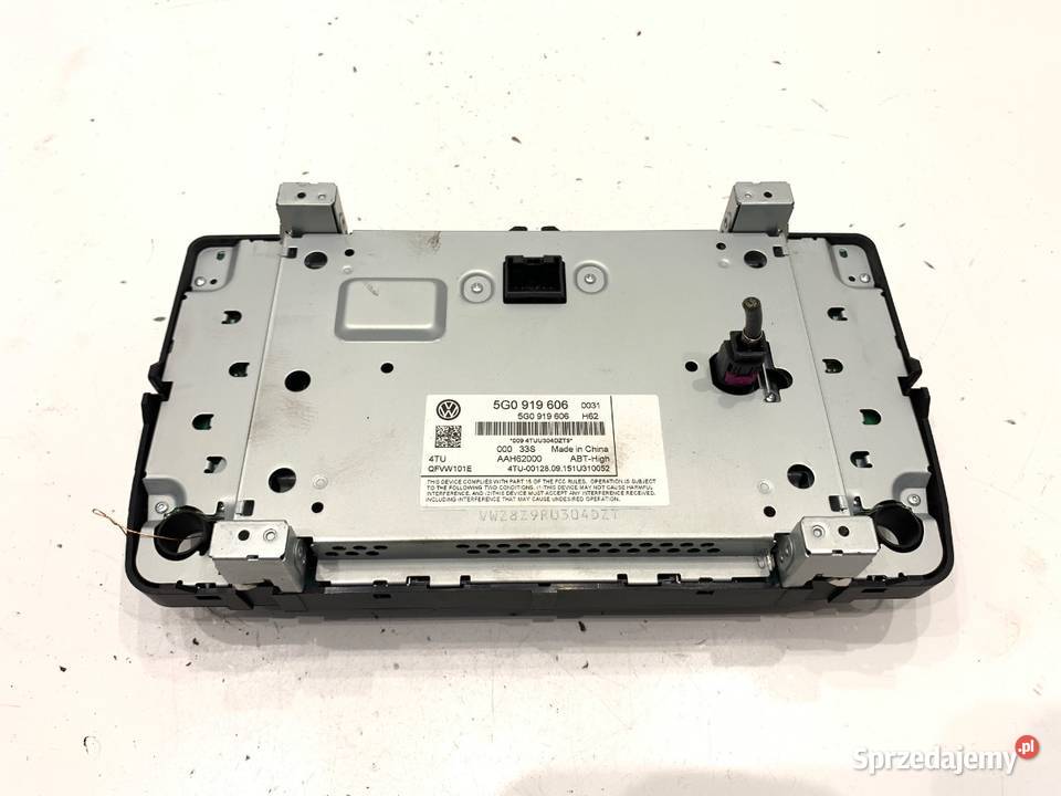 RADIO VW PASSAT B8 5G0919606 ODTWARZACZ podkarpackie