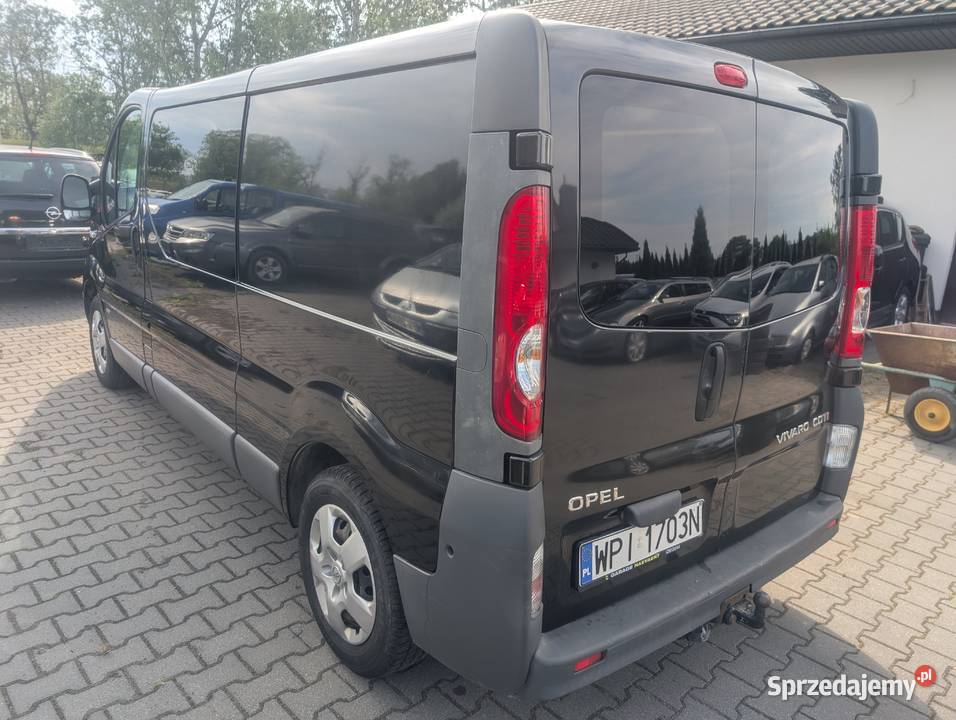 Opel Vivaro 20 TDCI LONG 5osobowa brygadówka nieuszkodzony