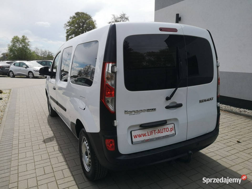 Renault Kangoo 15DCI 90 Maxi Klima Ccofania Hak Zarejestrowany w Polsce Strzegom