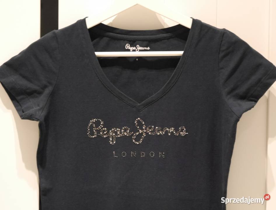 Pepe Jeans piękna bluzka cyrkonie 36 S Odzież damska Wrocław