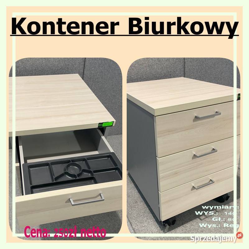 Kontenerek pod biurko WYPRZEDAŻ MAGAZYNOWA Biuro Wrocław