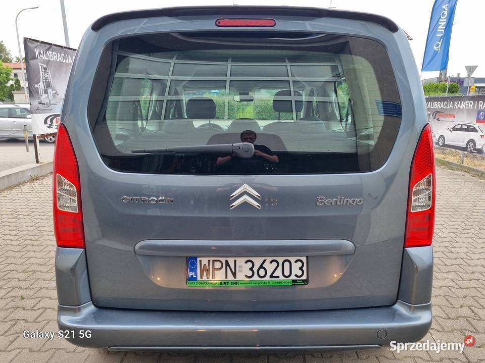 Citroen Berlingo II 16 HDI 90 klimatyzacja super światła przeciwmgielne Płońsk