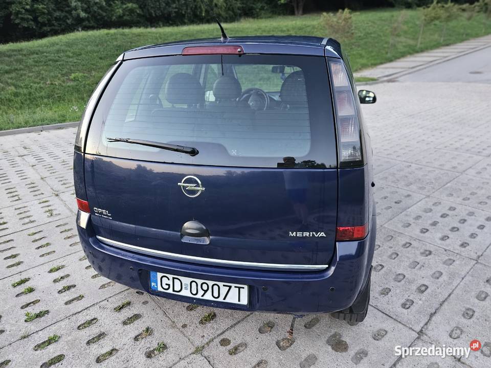 Opel Meriva 2008r zadbany niski pzrebieg pomorskie Gdańsk