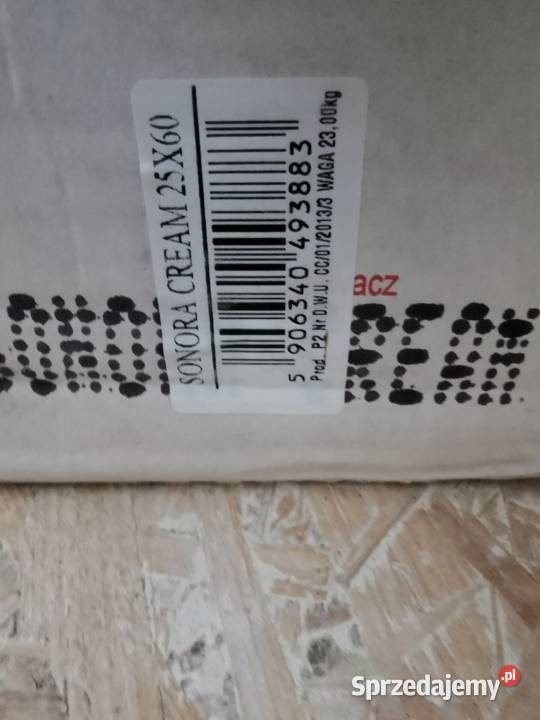 Płytki sonora cream 25x60 Przysucha