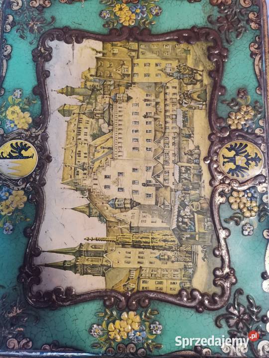 Puszka na pierniki z lat 6070 vintage Pieńsk sprzedam