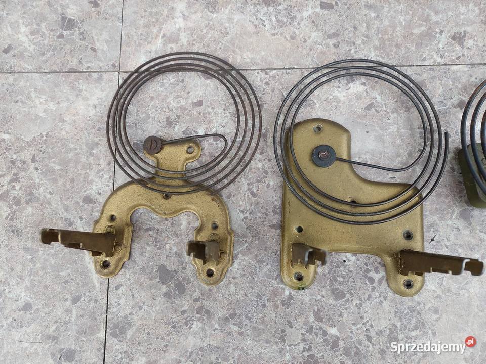 Zestaw 4 mocowania mechanizmów gongi Kolekcje pomorskie Tczew