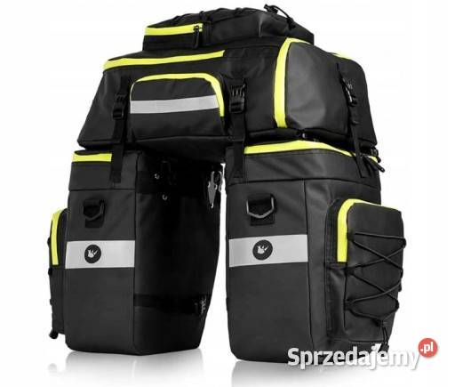 Wodoodporny Sakwa Rowerowa Torba Na Bagażnik 70L Rowery i akcesoria Zawiercie