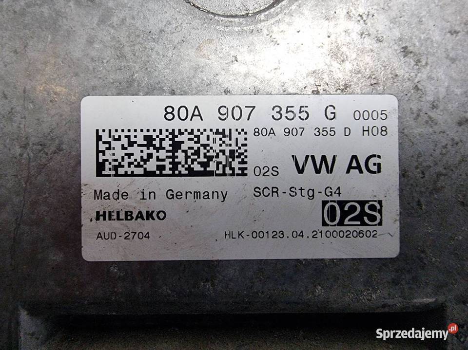 MODUŁ AUDI A6 C8 ALLROAD 80A907355G kujawsko-pomorskie Lipno