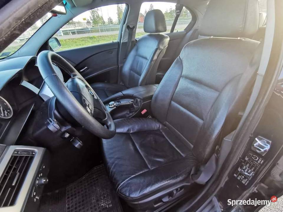 Sprzedam Bmw e60 530D 217 z 2004r uszkodzony Mrągowo