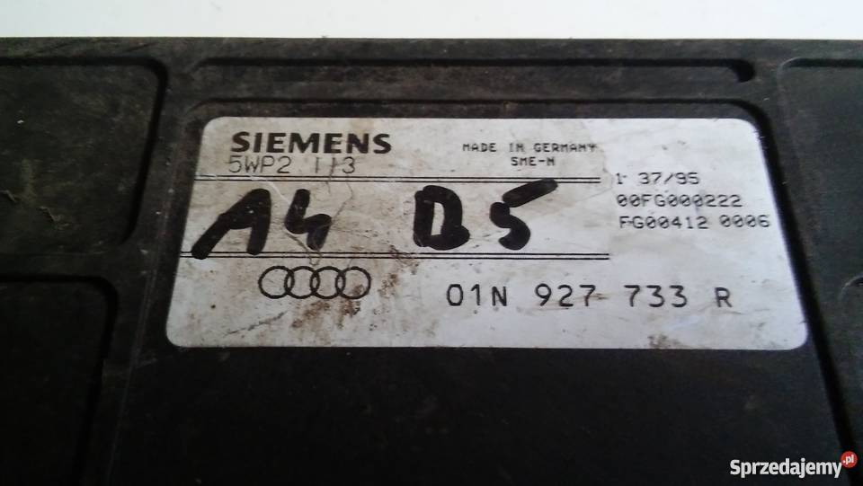 Sterownik Skrzyni Audi A4 B5 dolnośląskie Świdnica Polska sprzedam