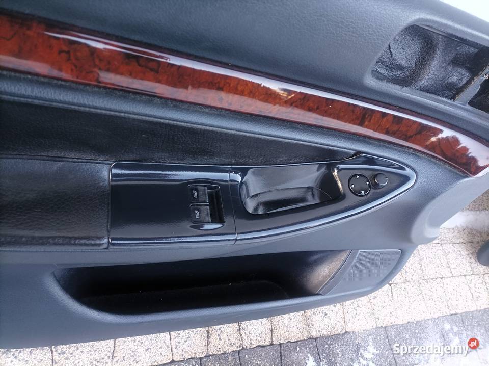 Boczek drzwi lewy przód kierowcy drewno skóra mazowieckie sprzedam