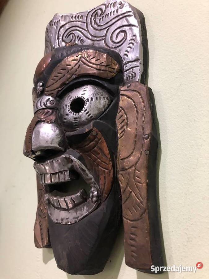 Maska etniczna plemienna Afryka Azja Bali Kraków