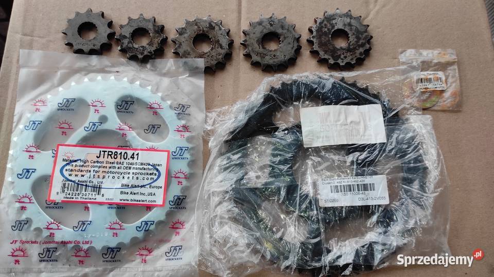 Suzuki GN 125 komplet zębatek przód tył różne mazowieckie Warszawa