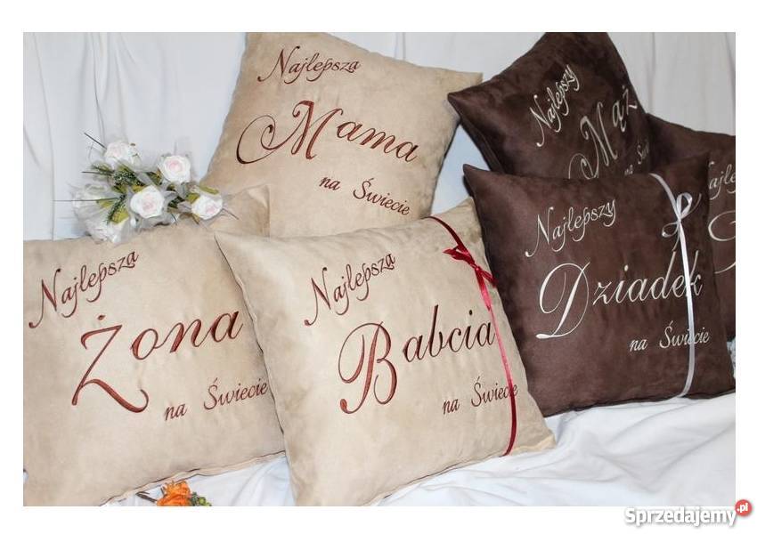 PODUSZKA MĘŻA Prezent na Urodziny Święta Grudziądz