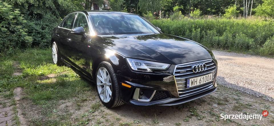 Audi A4 B9 20 TFSI S Line stan idealny 2 elektrycznie ustawiane fotele Warszawa sprzedam