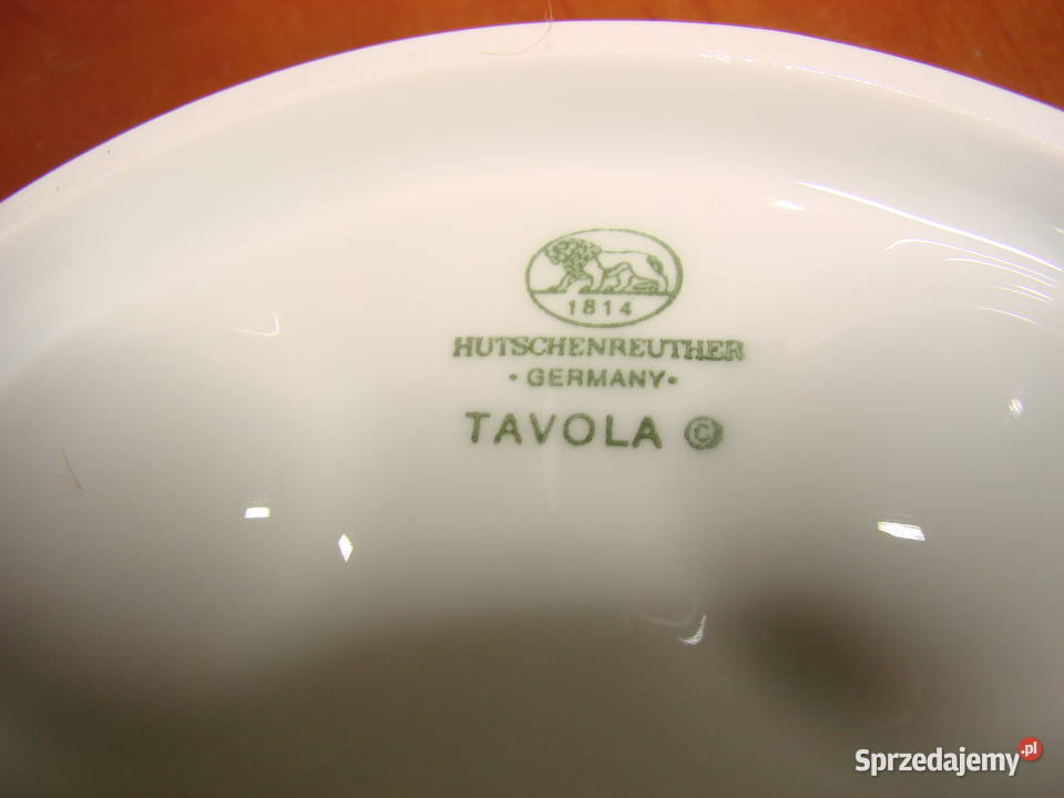 Hutschenreuther Tavola talerz escargot pomorskie Pruszcz Gdański
