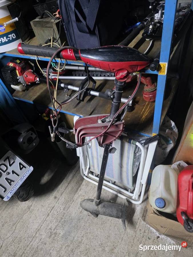 Łudka z silnikiem elektrycznym