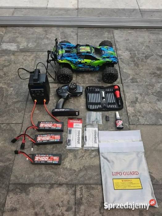 Traxxas Rustler 4x4 VXL RC Pozostałe mazowieckie Warszawa