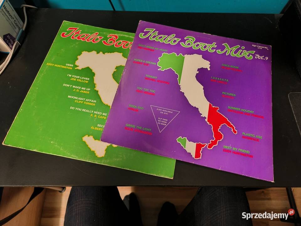 Italo Boot Mix 7 i 9 komplet 2x winyl 12 ZYX Tychy