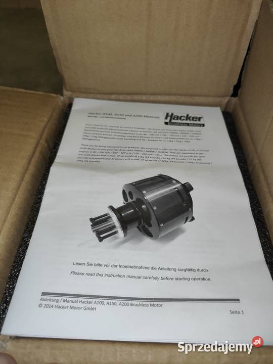 Silnik elektryczny bezszczotkowy do modeli Warszawa