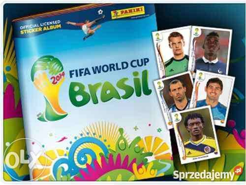 PANINI naklejki do albumu FIFA WORLD CUP BRASIL 2014