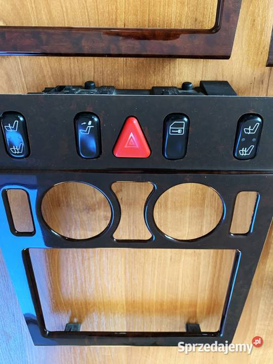 Ramki radia COMAND 2 DIN lewarka Mercedes W210 osobowe Deski rozdzielcze, konsole Rzeszów